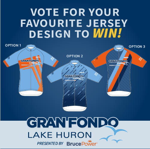 2020 Gran Fondo Lake Huron Jersey Vote
